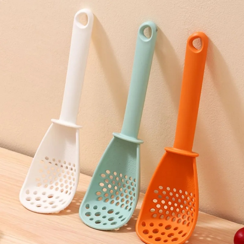 Baby Food Strainer - Multifunctional Cooking Spoon Strainer Household Creative
