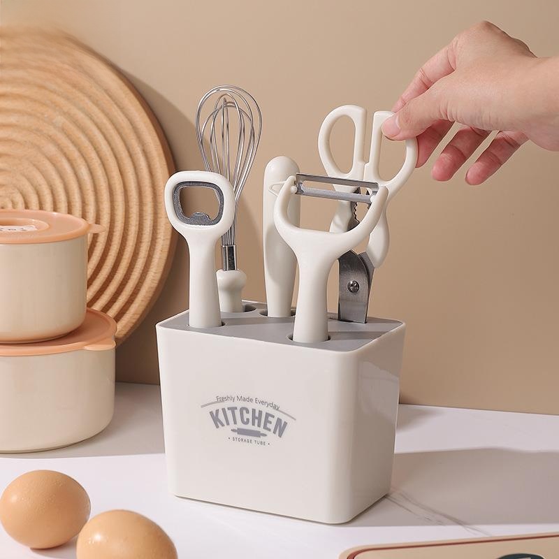 Baby Food Scissors - Japanese Style Kitchen Tool Set Six-Piece
