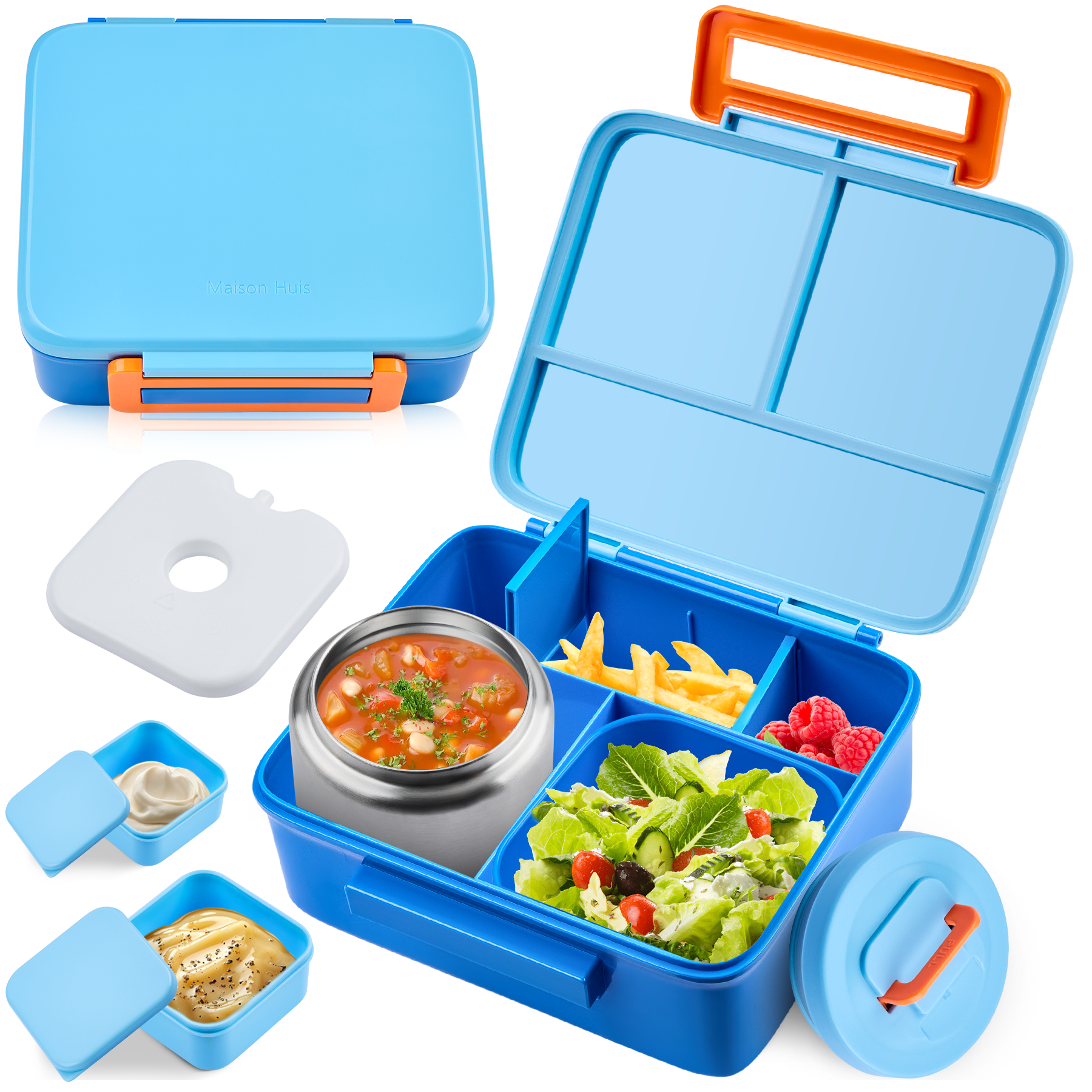 Baby Food Storage - Bento Lunch Box for Kids with