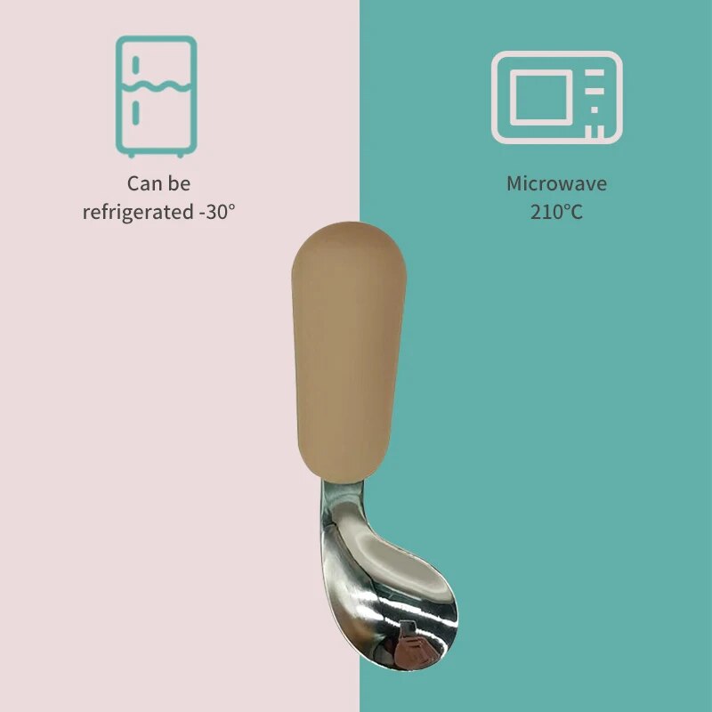 Baby Spoon Fork Set 316 Stainl - Baby Food Utensil recensie en prijs