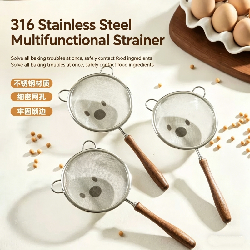 Fine filter strainer, new 304  - Baby Food Strainer recensie en prijs