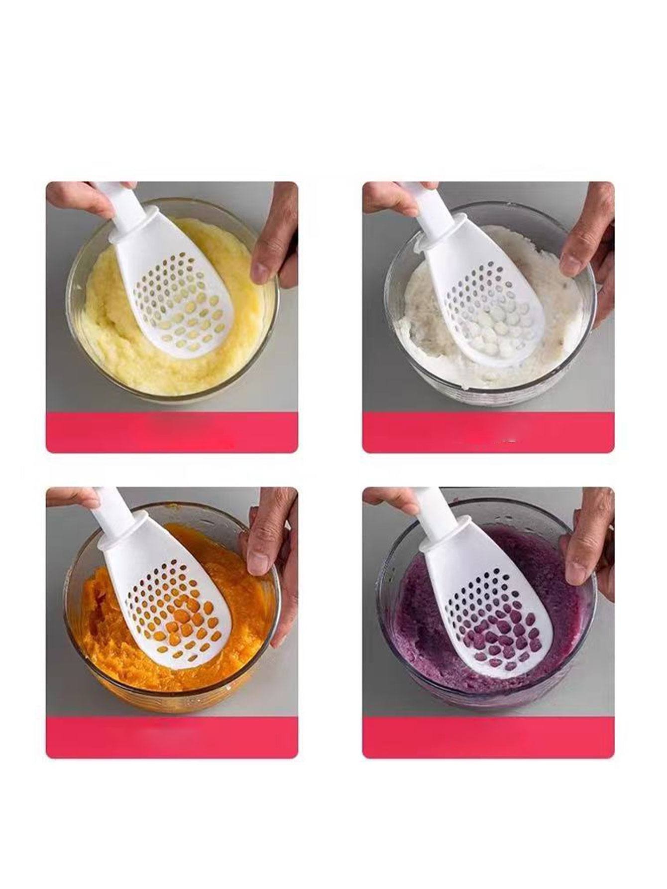 Multifunctional Cooking Spoon, - Baby Food Strainer recensie en prijs