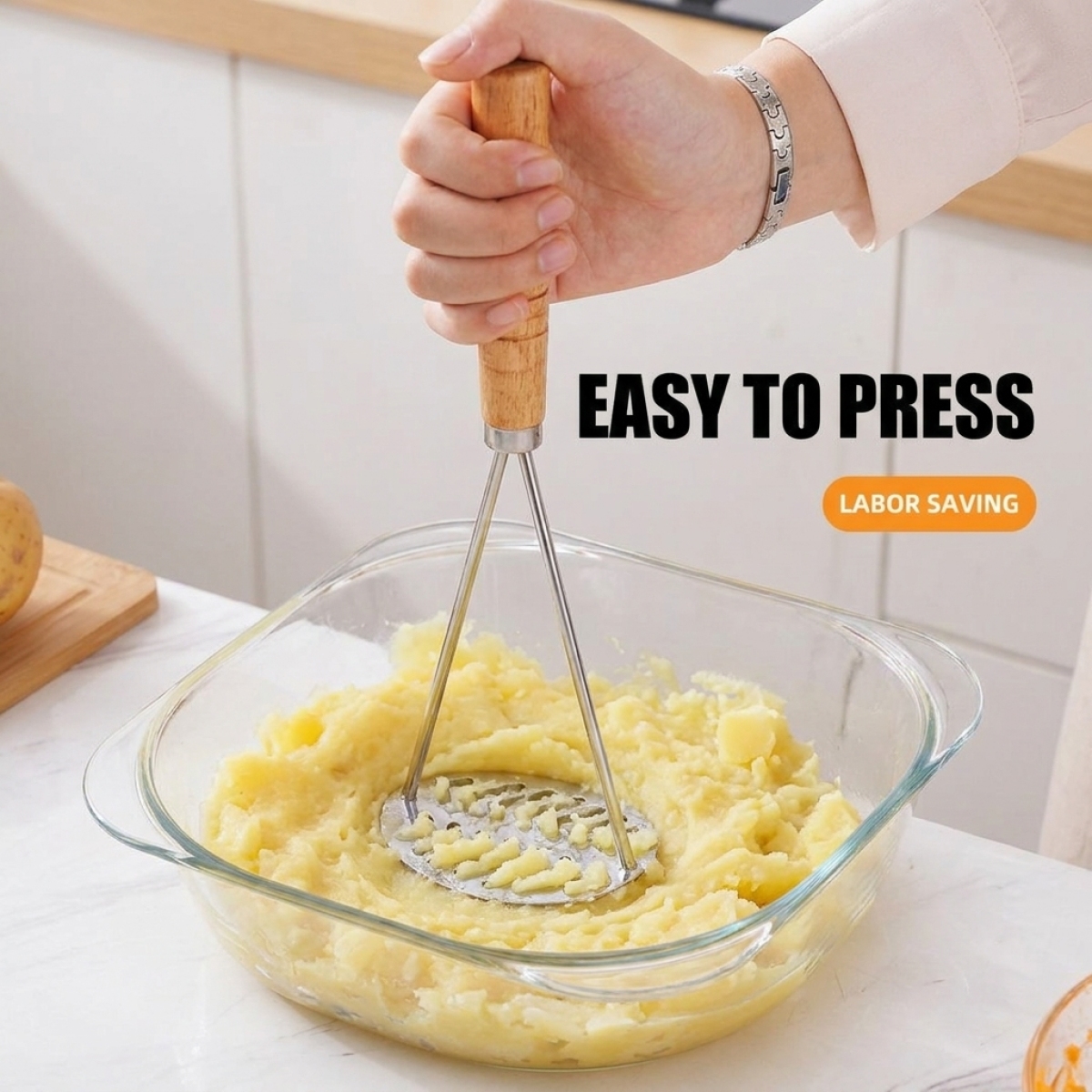 Potato Mashe–Stainless Steel,N - Baby Food Vegetable recensie en prijs