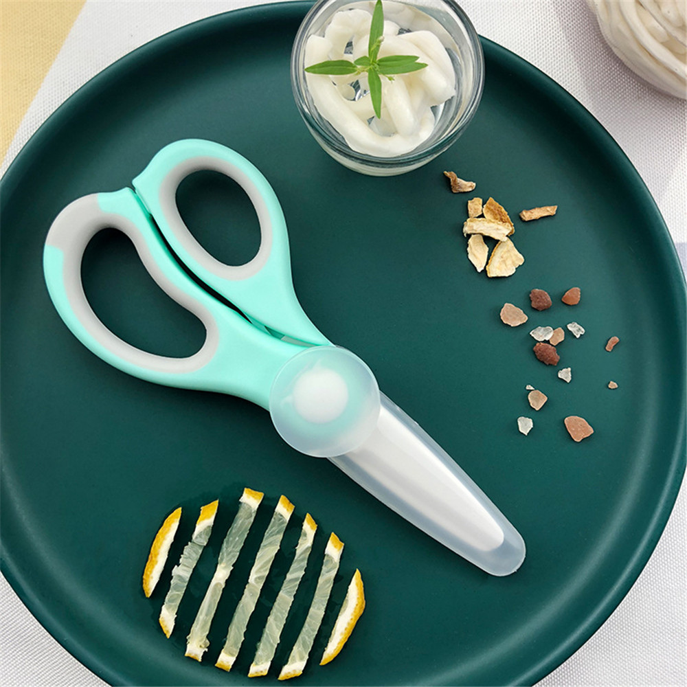 Portable Ceramic Scissors Baby - Baby Food Scissors recensie en prijs