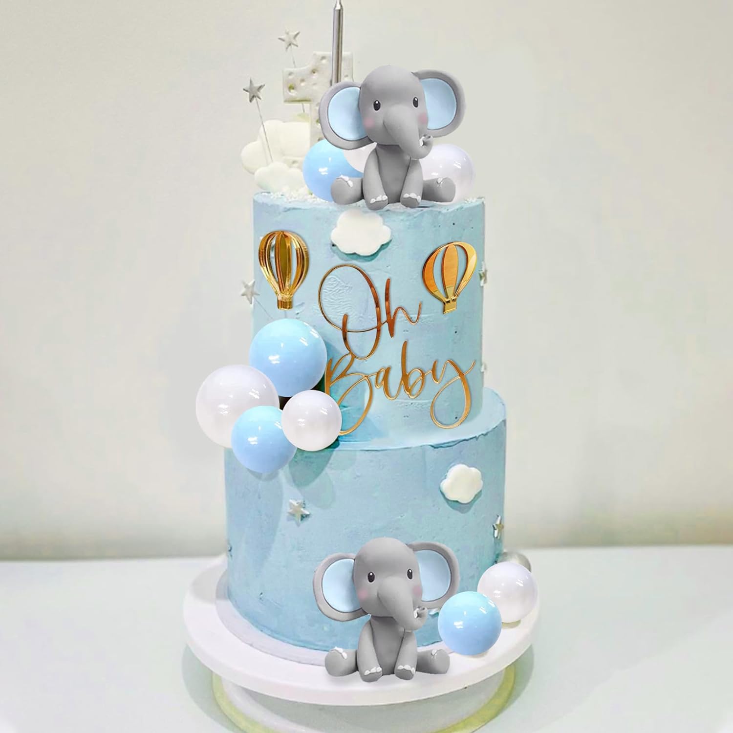 Elephant Cake Decoration Baby  - Baby Food Grinder recensie en prijs