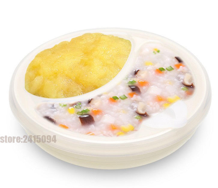 Non-slip Warming Plate Dish Bo - Baby Food Little Spoon recensie en prijs