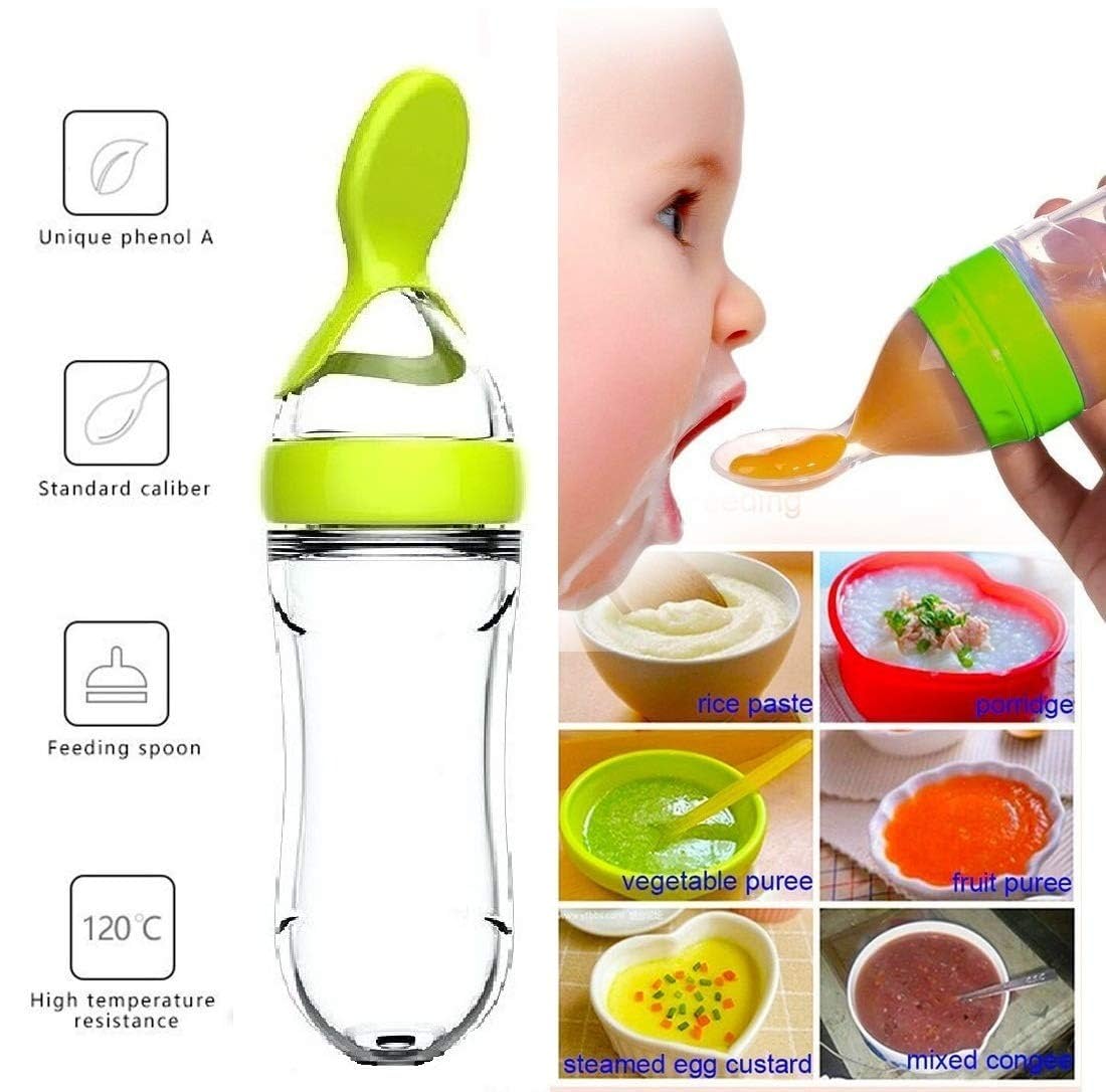 Squeezing Feeding Bottle Cup S - Baby Food Utensil recensie en prijs