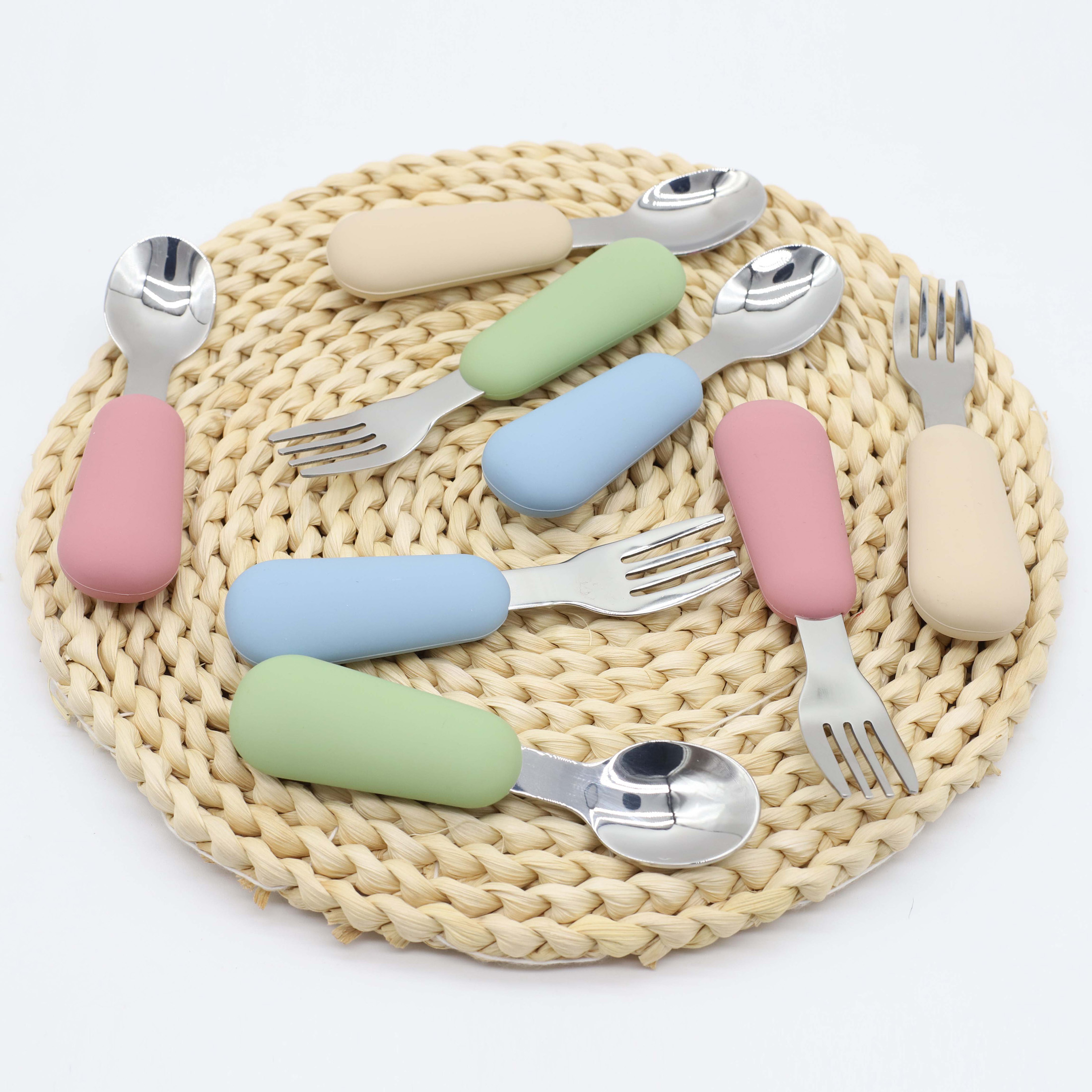 Silicone stainless steel spoon - Baby Food Utensil recensie en prijs