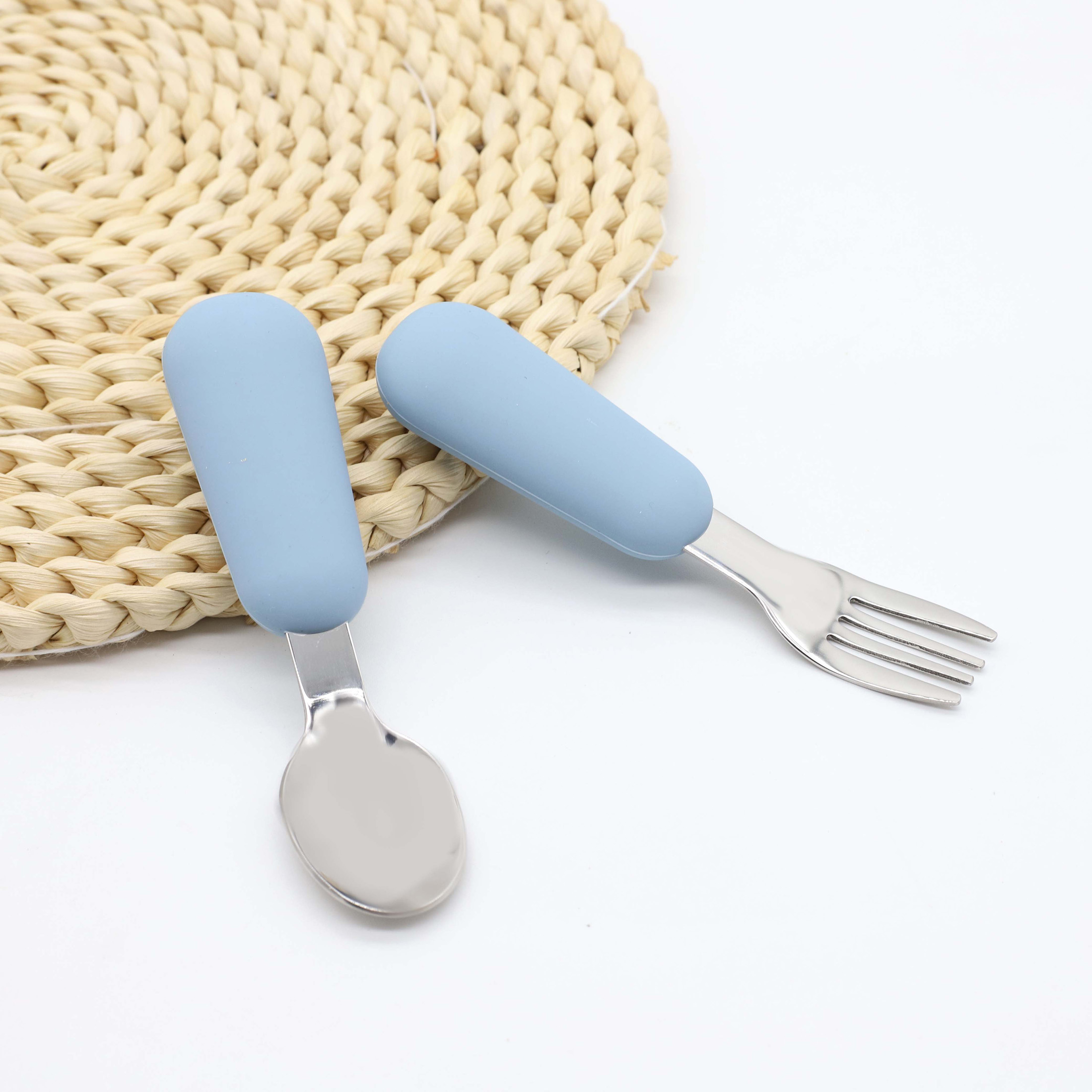Silicone stainless steel spoon - Baby Food Utensil recensie en prijs
