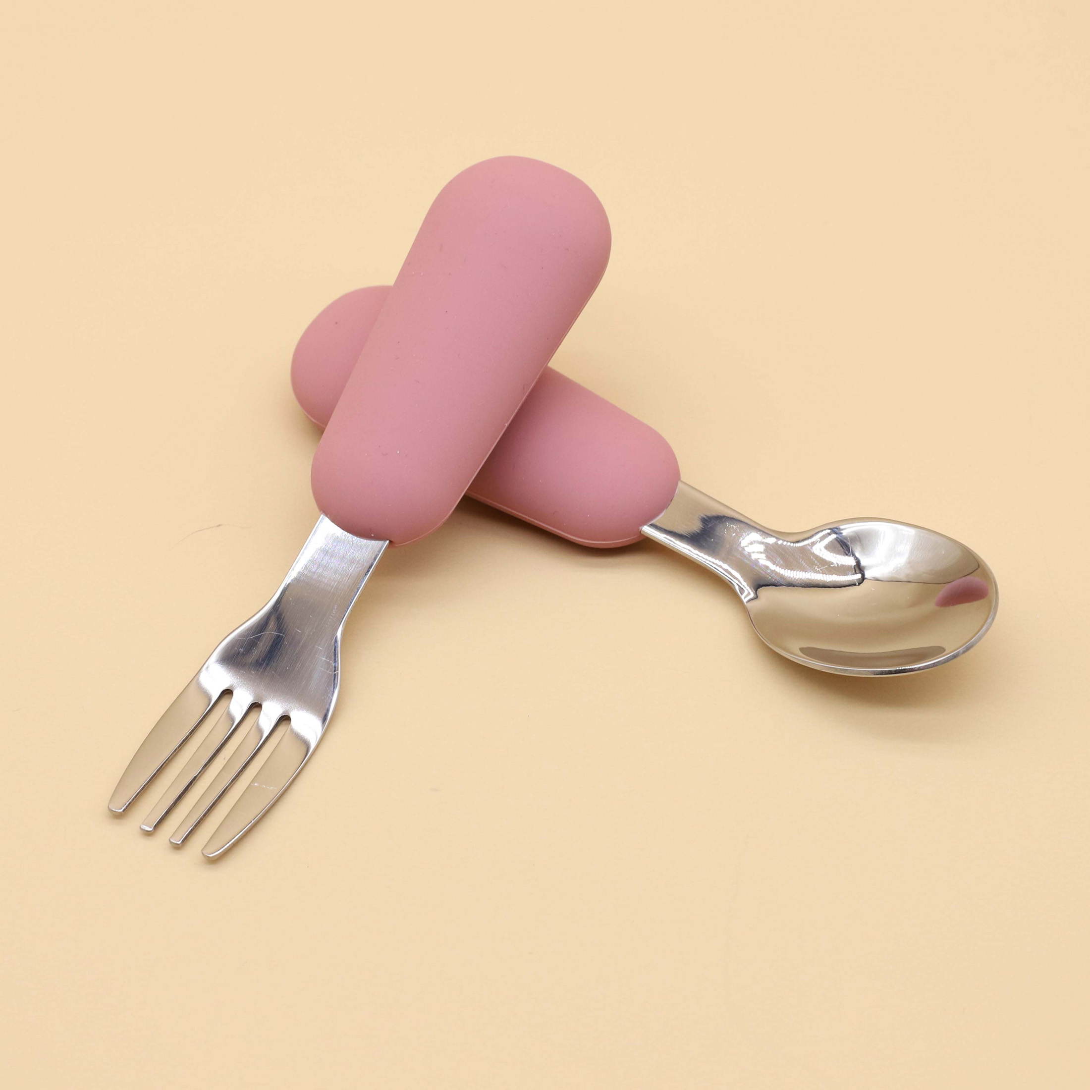 Silicone stainless steel spoon - Baby Food Utensil recensie en prijs