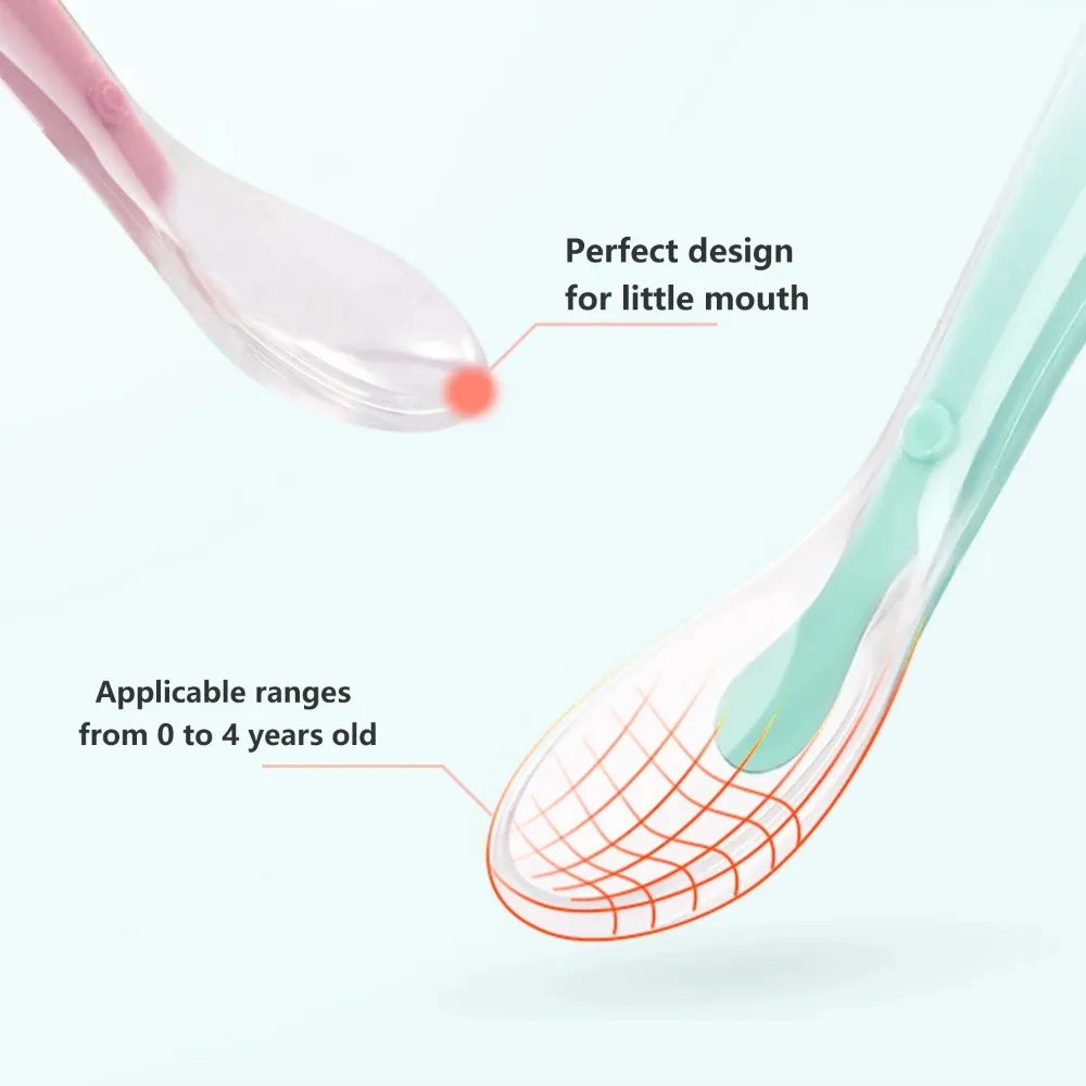 Baby Spoons Soft Silicone Todd - Baby Food Utensil recensie en prijs