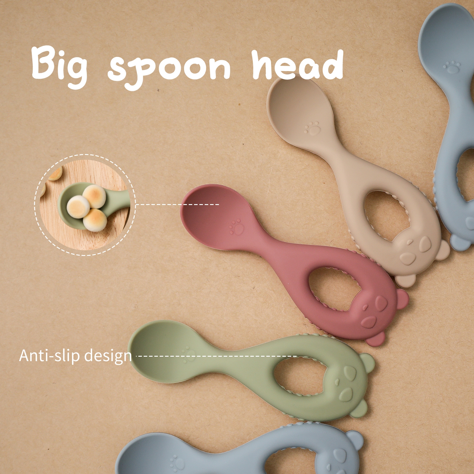 Feeding Baby Silicone Spoon Ca - Baby Food Little Spoon recensie en prijs