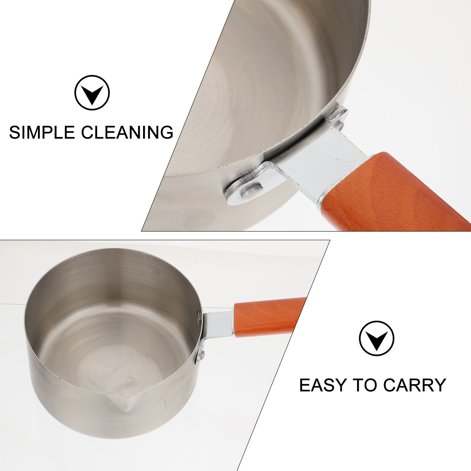 1Pcs Milk Stockpot Silver Prof - Baby Food Utensil recensie en prijs
