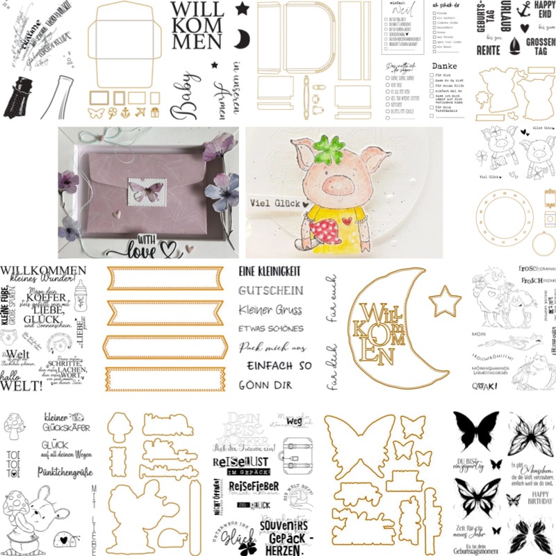 Baby Suitcase Stamps And Dies  - Baby Food Storage recensie en prijs