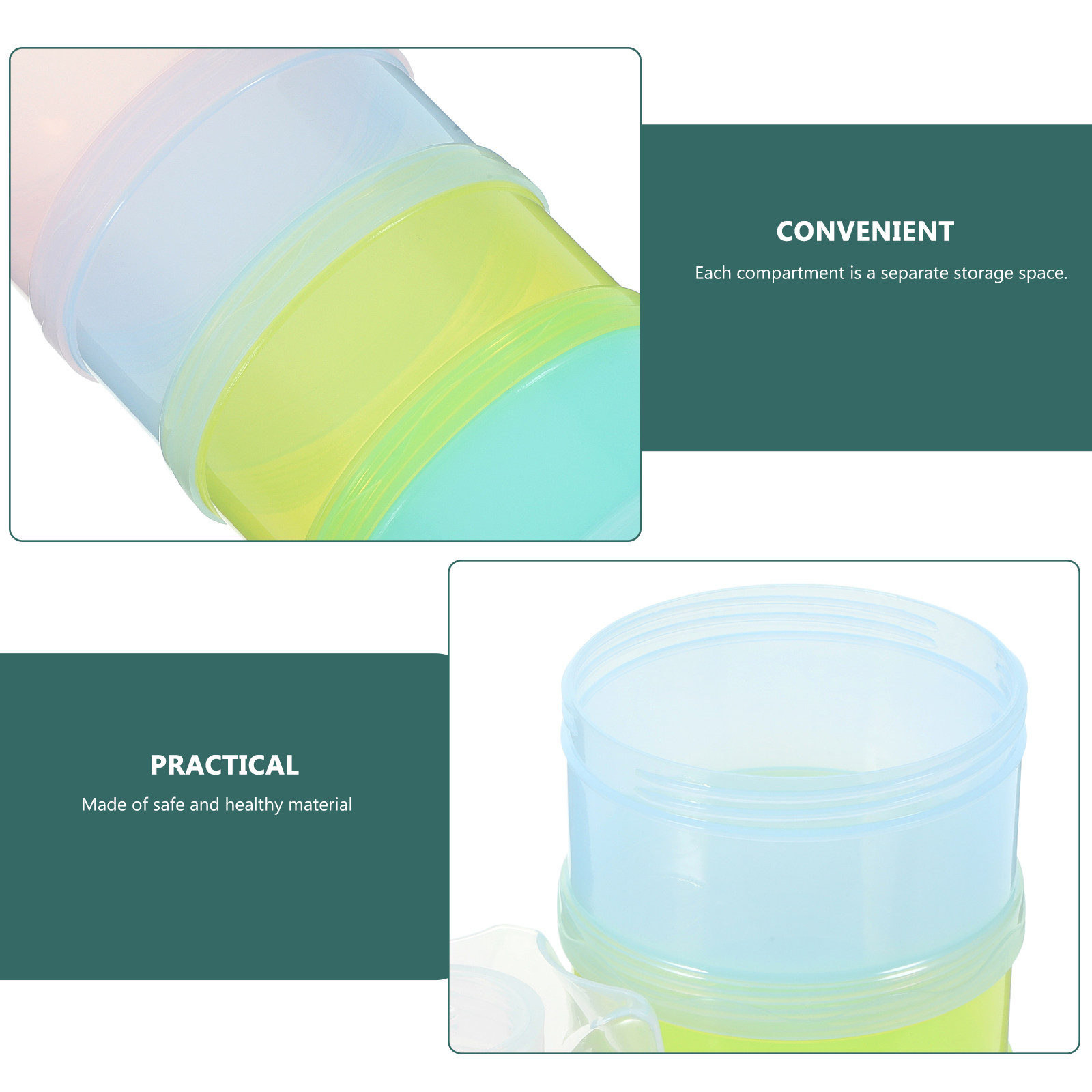 4-Layer Stackable Baby Formula - Baby Food Storage recensie en prijs