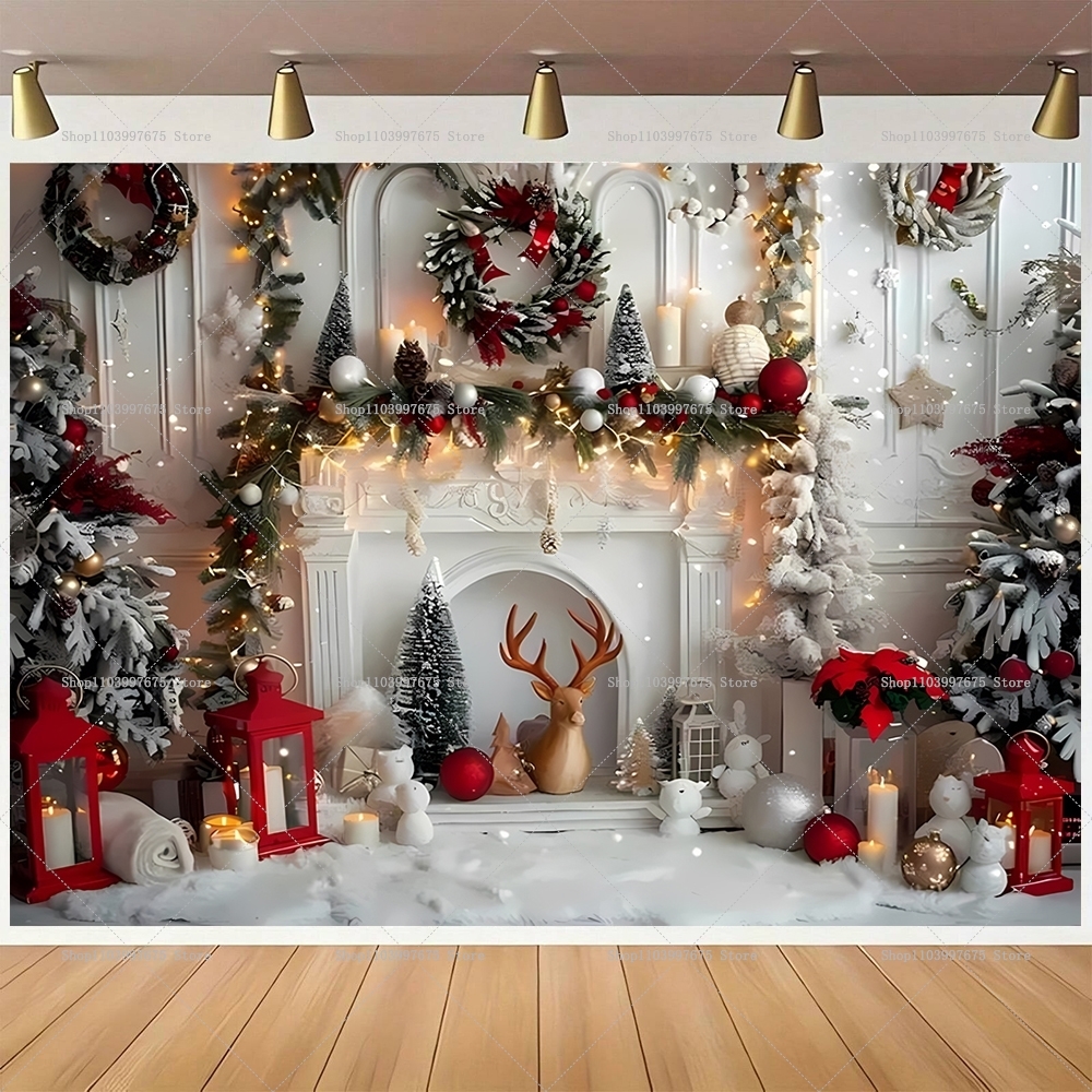 Merry Christmas Backdrops Wond - Baby Food Grinder recensie en prijs