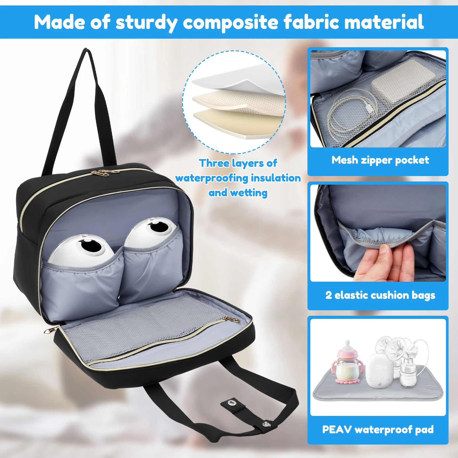 Breast Pump Storage Bag with I - Baby Food Storage recensie en prijs