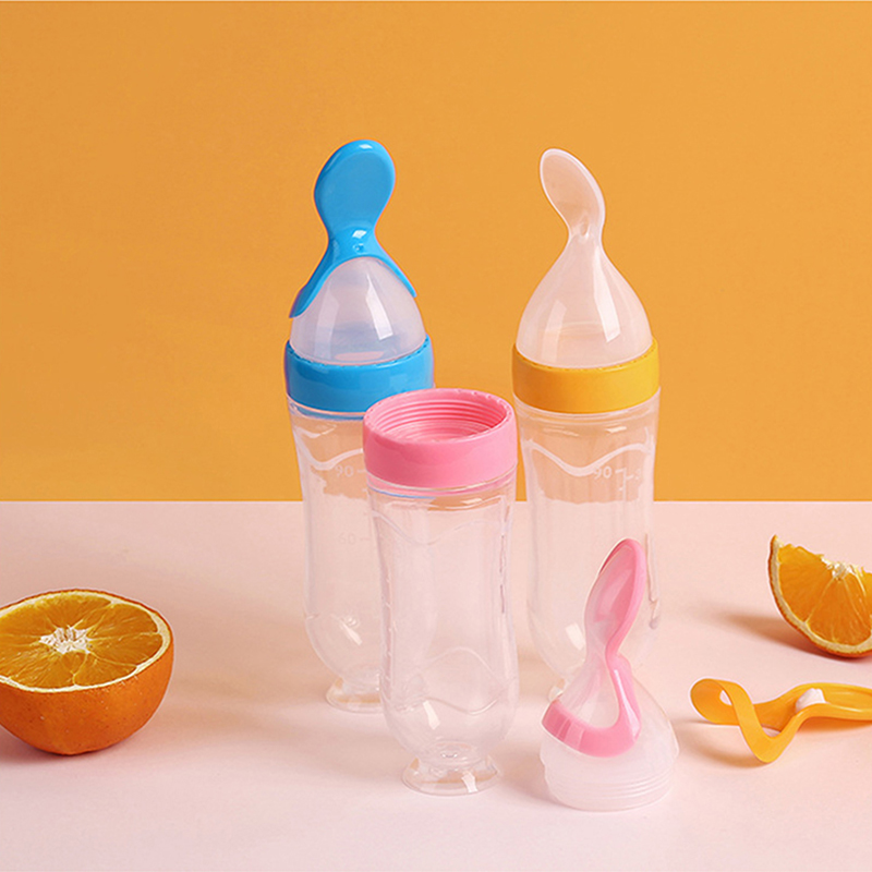 Squeezing Feeding Bottle Silic - Baby Food Utensil recensie en prijs