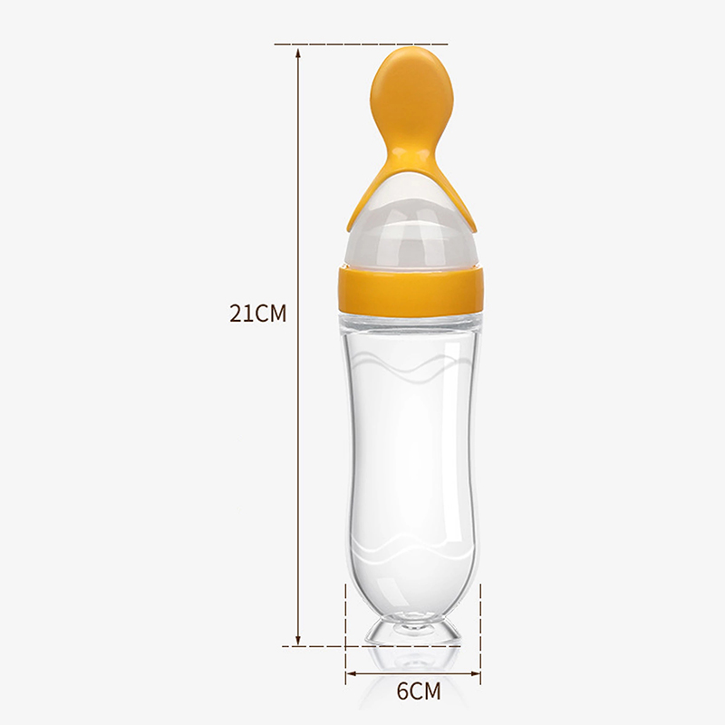 Squeezing Feeding Bottle Silic - Baby Food Utensil recensie en prijs