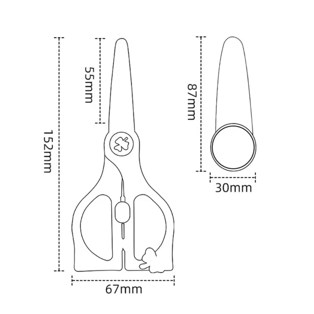 Baby Ceramic Food Shears Veget - Baby Food Scissors recensie en prijs