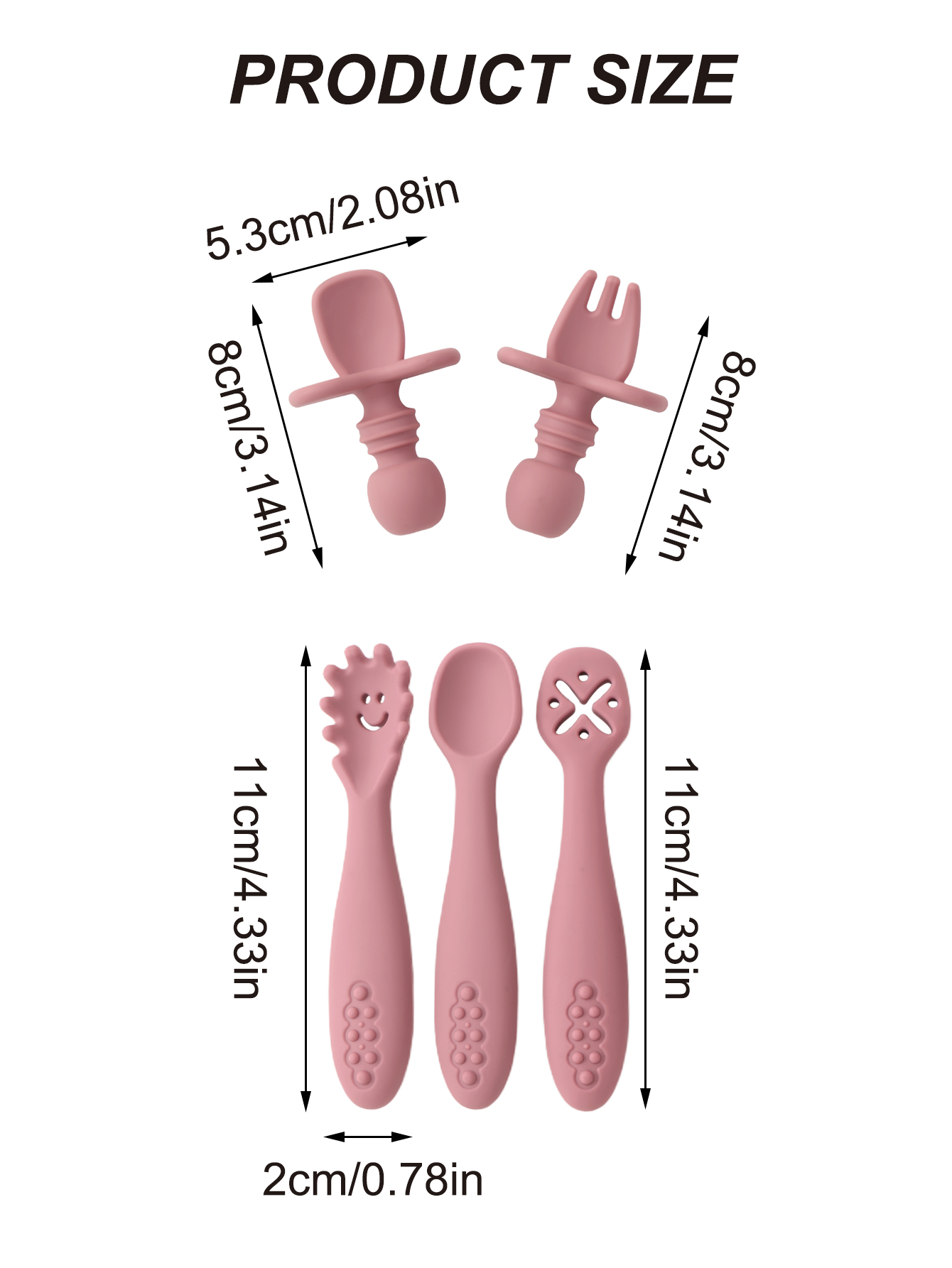 5PCS Cute Baby Feeding Set Sof - Baby Food Utensil recensie en prijs