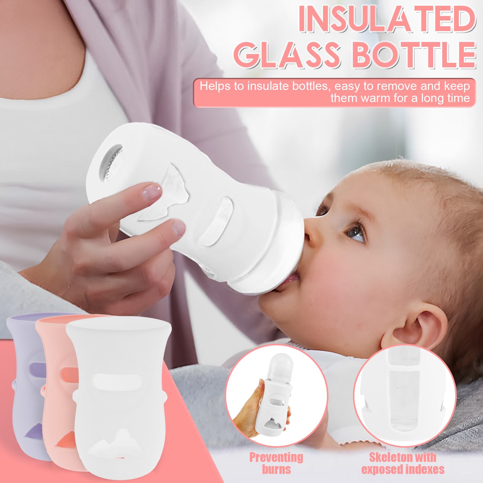Silicone Sleeves Silicone Baby - Baby Food Storage recensie en prijs