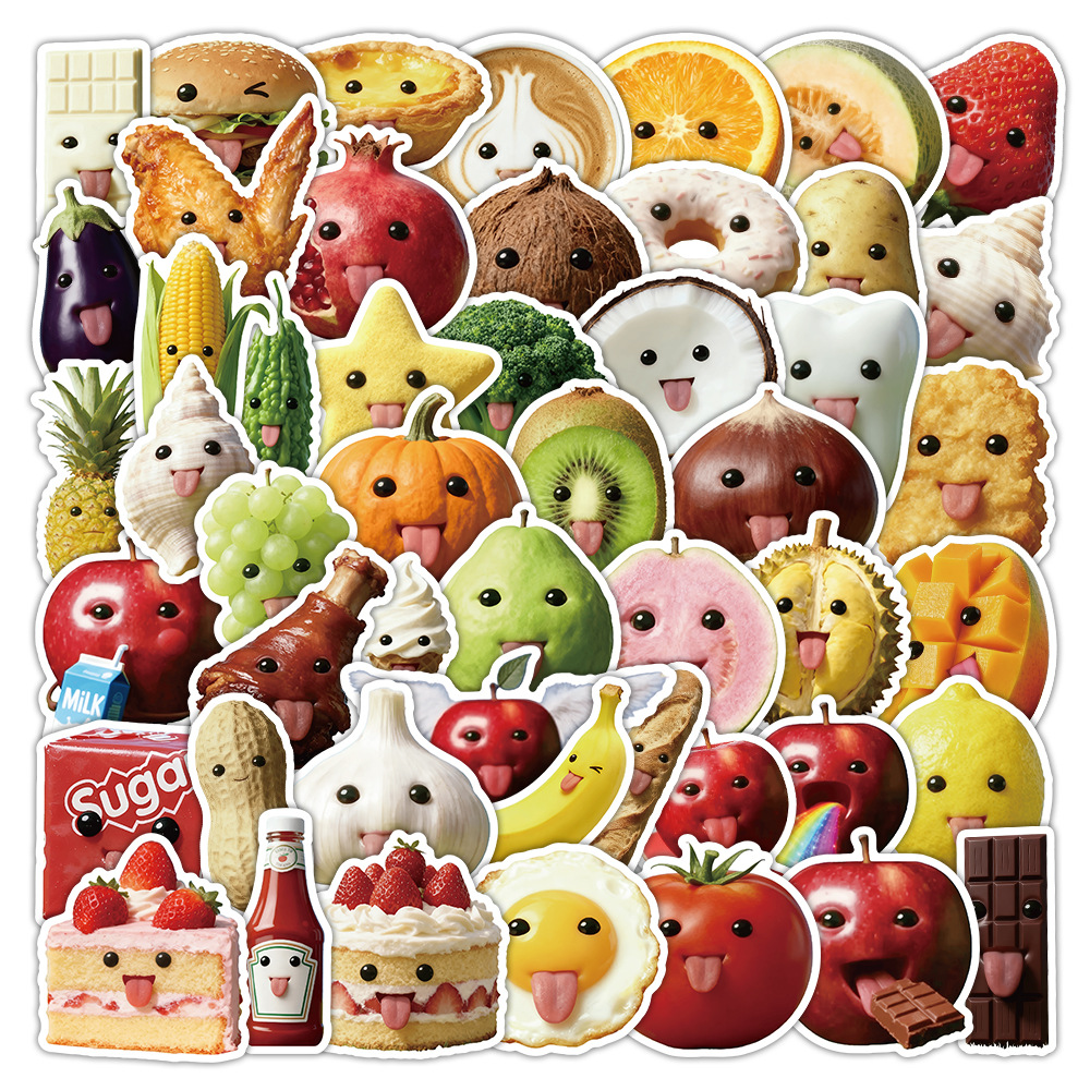 10/50PCS Abstract Food Meme Gr - Baby Food Vegetable recensie en prijs