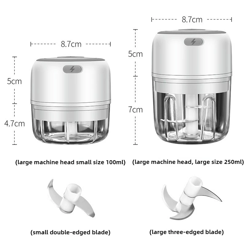 Electric Mini Garlic Chopper 1 - Baby Food Vegetable recensie en prijs