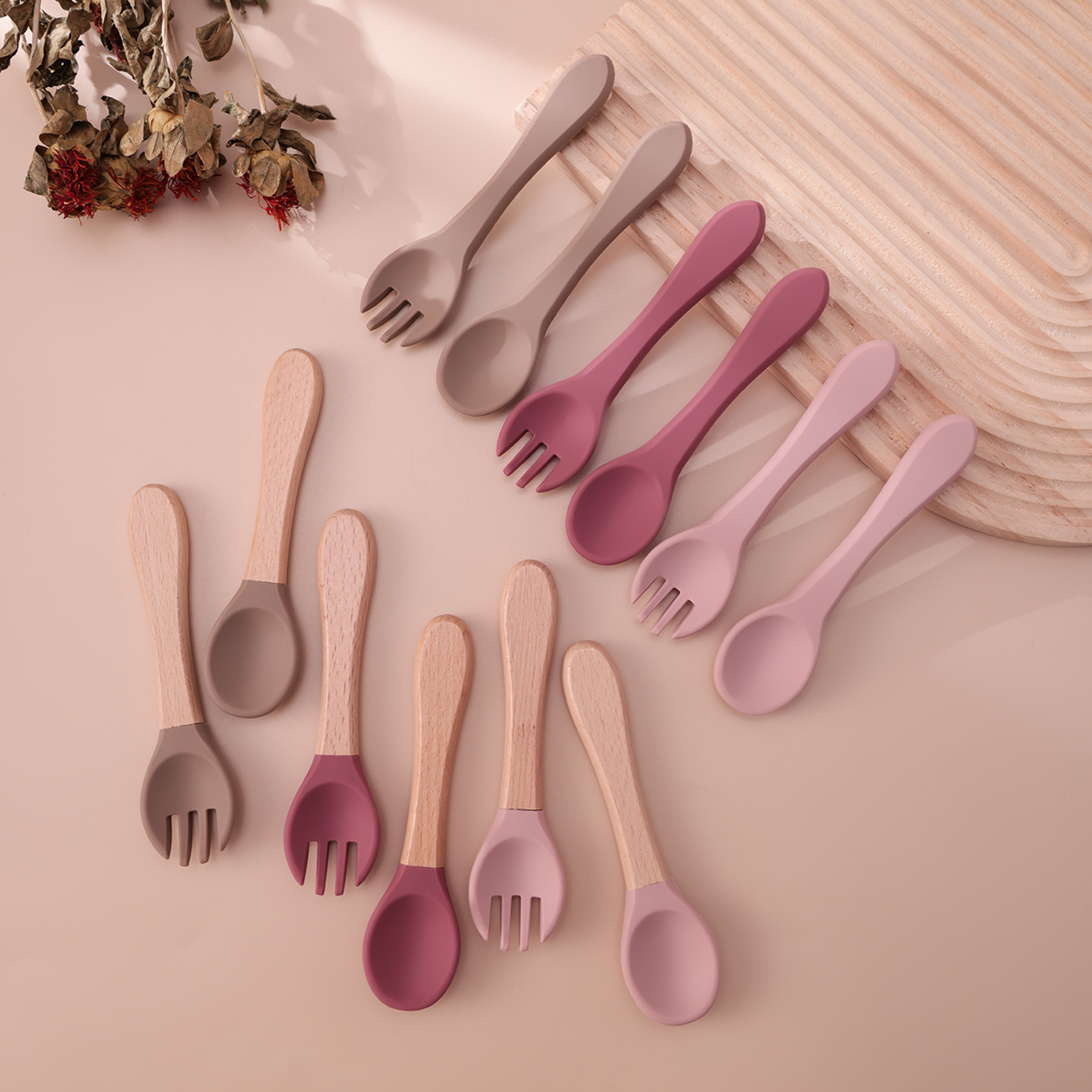 Color Kids 4PCS Silicone Baby  - Baby Food Utensil recensie en prijs