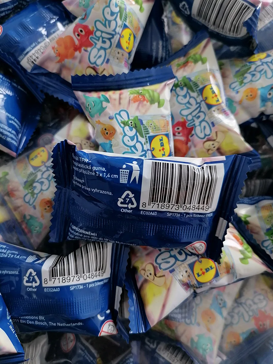 Cute Coles Stikeez Lidl Figure - Baby Food Vegetable recensie en prijs