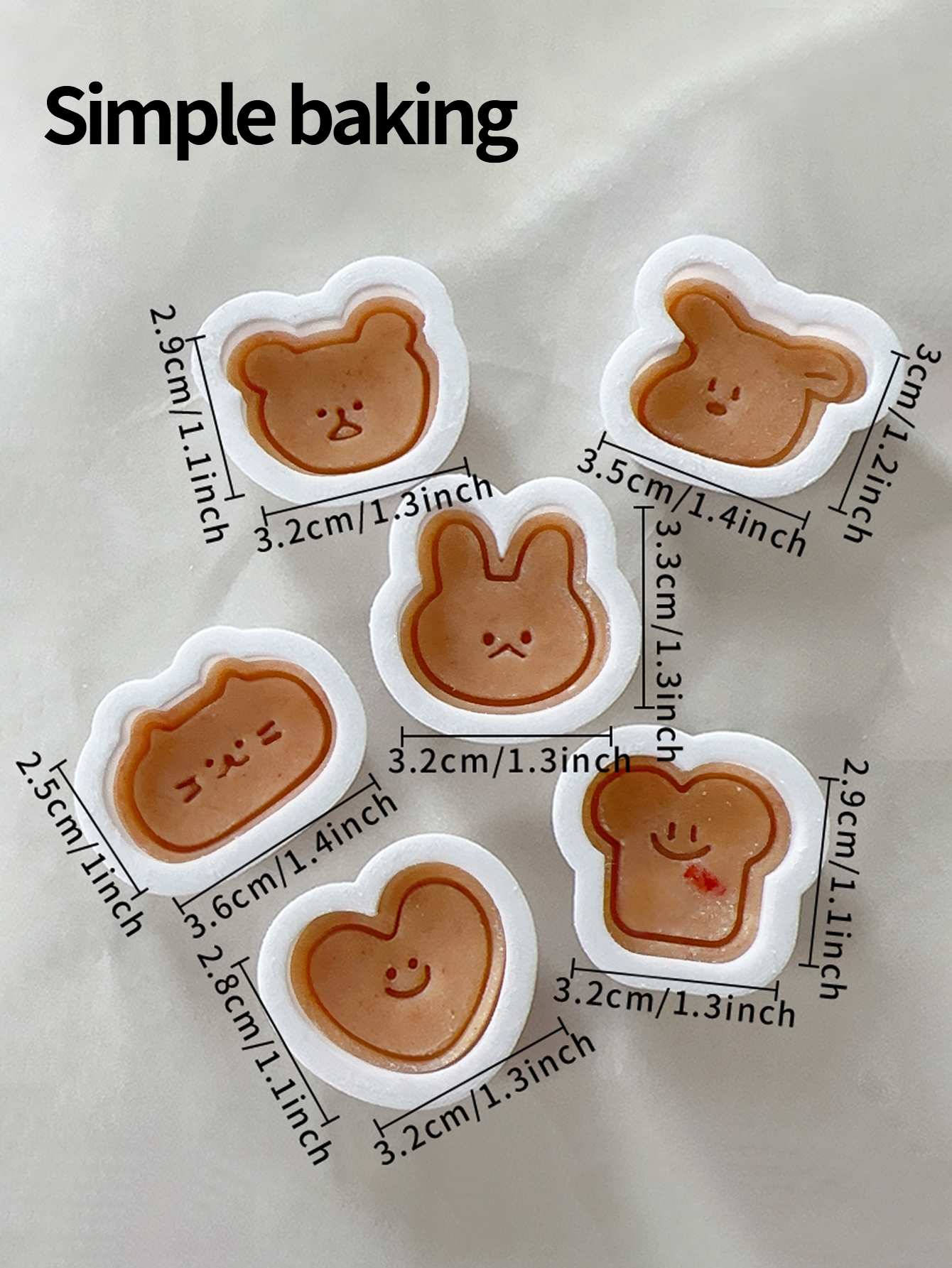 Cute cartoon-style cookie mold - Baby Food Nutrition recensie en prijs