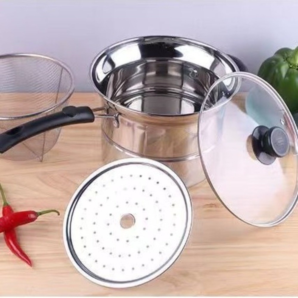 4pcs Stainless Steel Fryer Pot - Baby Food Strainer recensie en prijs