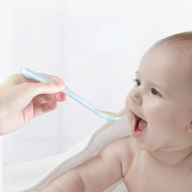 Soft Silicone Baby Spoon Toddl - Baby Food Nutrition recensie en prijs