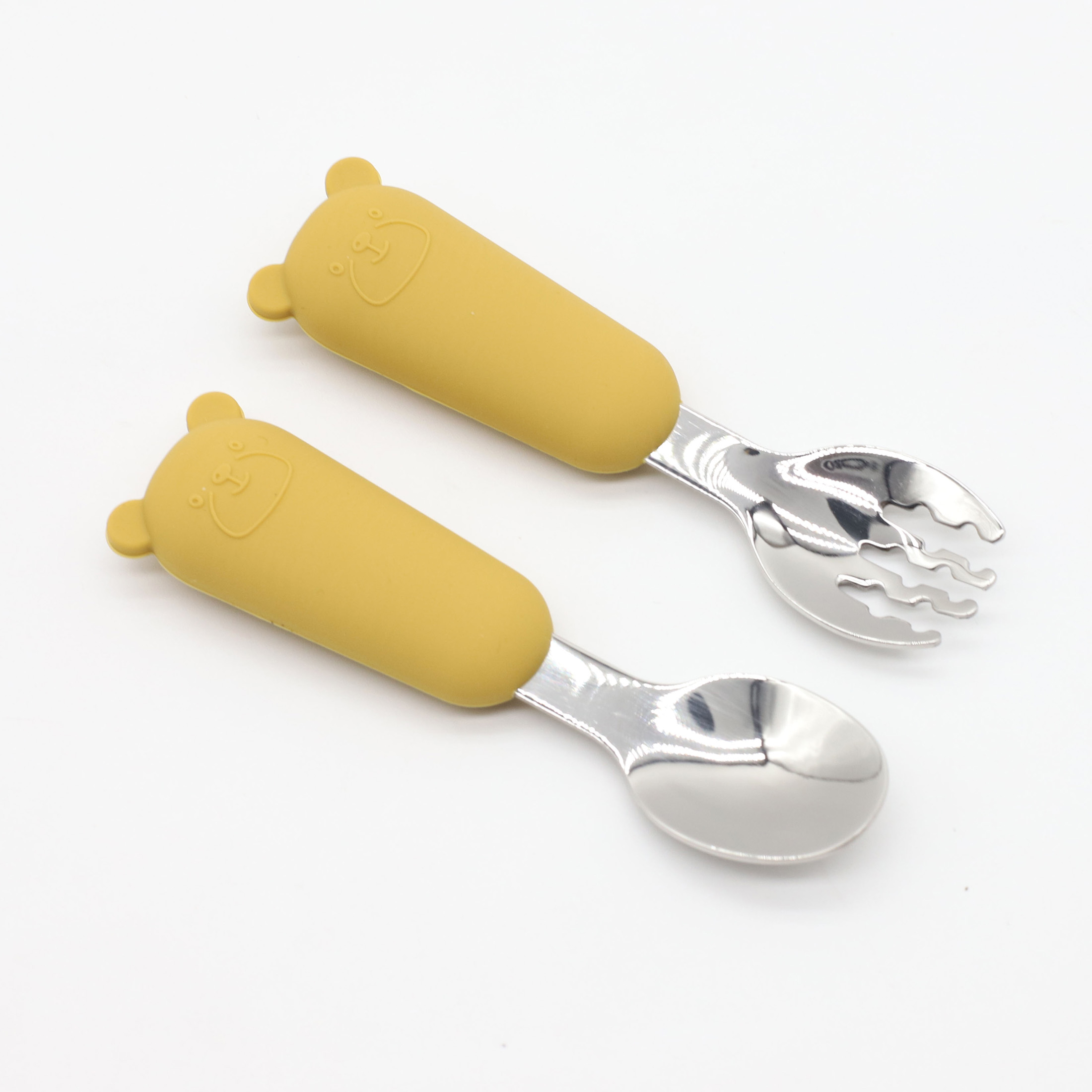 New Little Bear Cartoon Stainl - Baby Food Little Spoon recensie en prijs