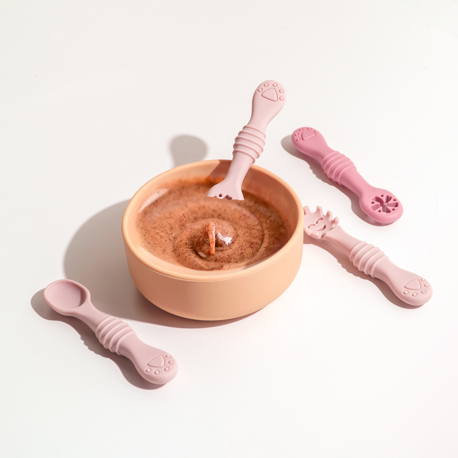 New Mother-kids 3PCS Baby Sili - Baby Food Utensil recensie en prijs
