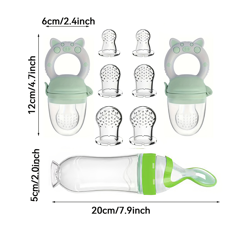 9pcs Feeding Cutlery:1 Silicon - Baby Food Utensil recensie en prijs
