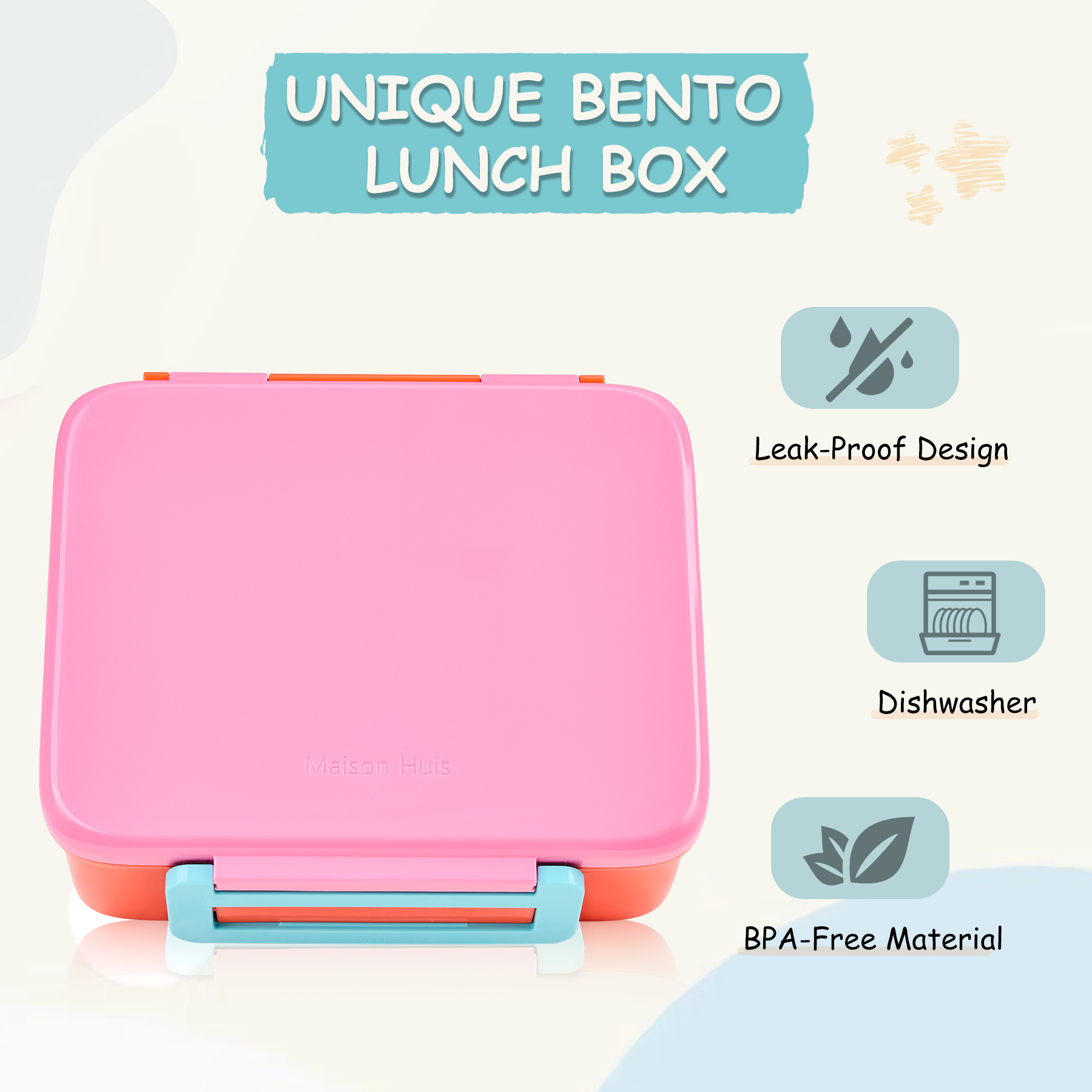 Bento Lunch Box for Kids with  - Baby Food Storage recensie en prijs