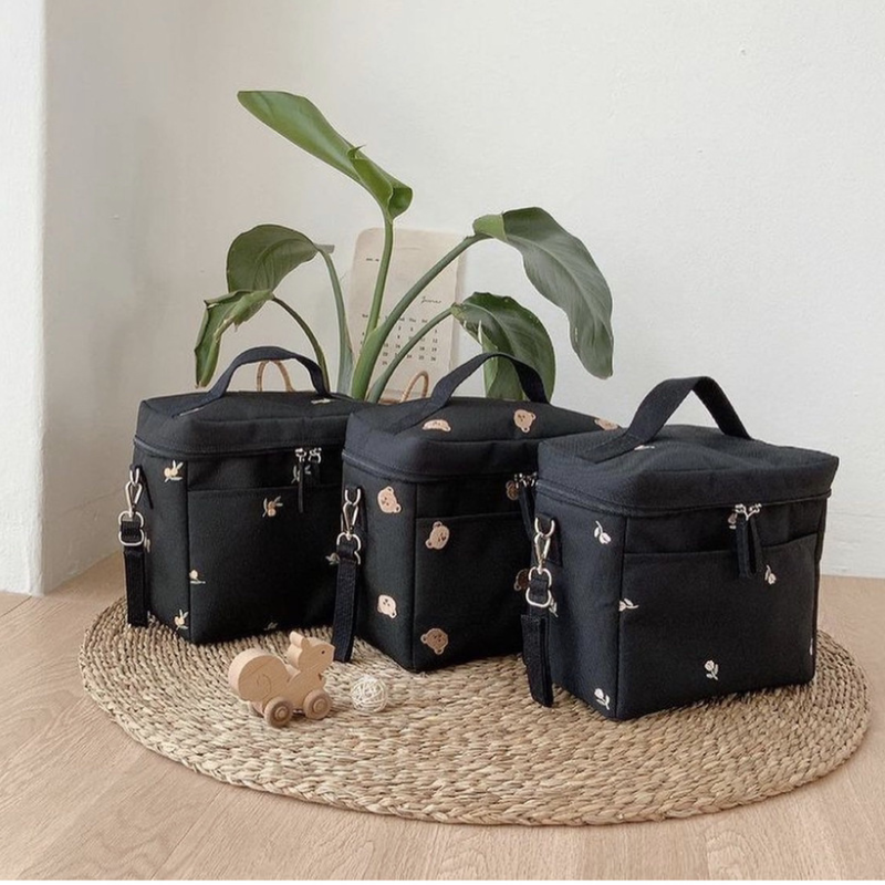 Bear Embroidery Baby Stroller  - Baby Food Storage recensie en prijs