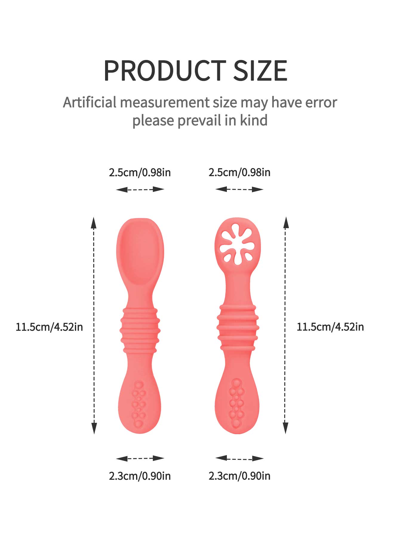 2Pcs Baby Silicone Sticky Spoo - Baby Food Utensil recensie en prijs