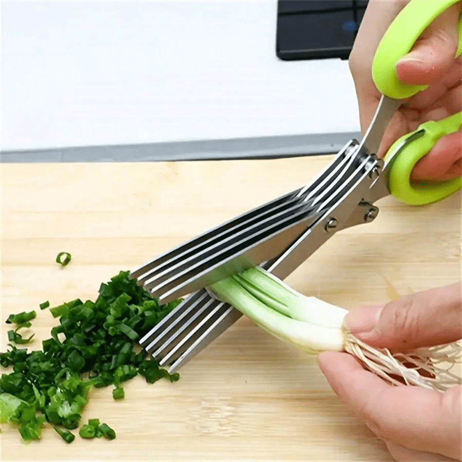 5-layer scallion chopper multi - Baby Food Scissors recensie en prijs