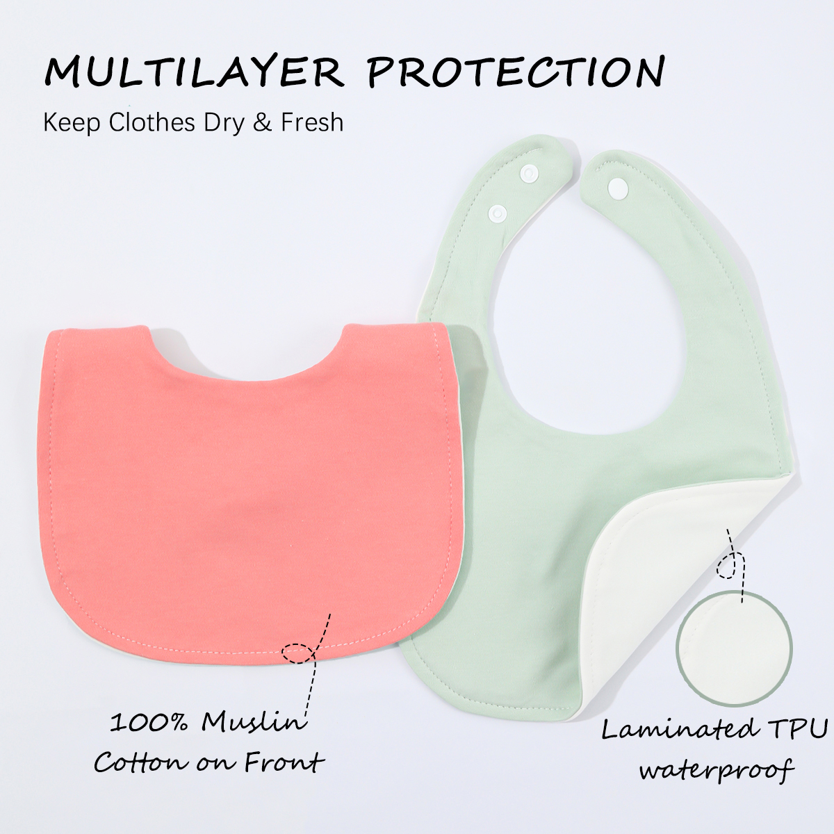 10-piece baby bib U-shaped sal - Baby Food Nutrition recensie en prijs